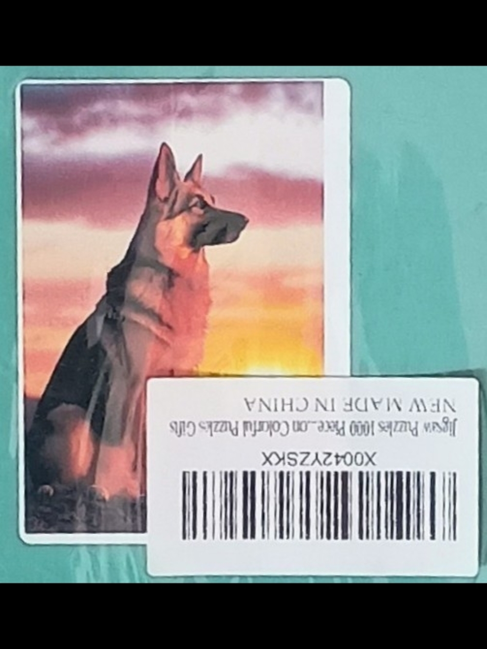 German Shepherd 1000-Piece Jigsaw Puzzle